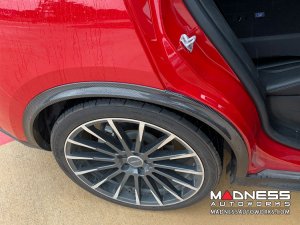 Alfa Romeo Stelvio Fender Trim - Carbon Fiber - Feroce Carbon Alfa Romeo Stelvio Fender Trim - Carbon Fiber - Feroce Carbon